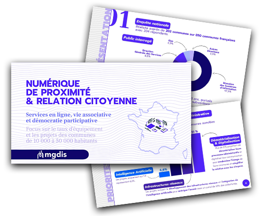 Étude Panorama de l'équipement numerique des collectivités